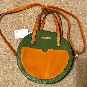 Mudd round crossbody purse